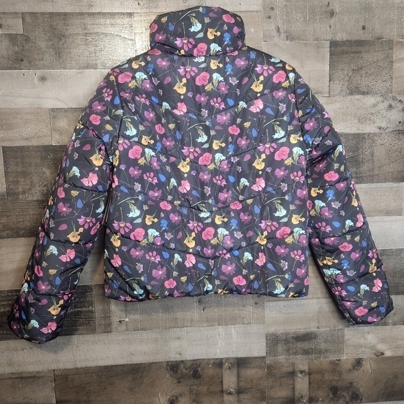 New Vans WOMEN'S VANS FOUNDRY VPUFFER MTE-1 JACKET black floraldesign - Picture 9 of 13